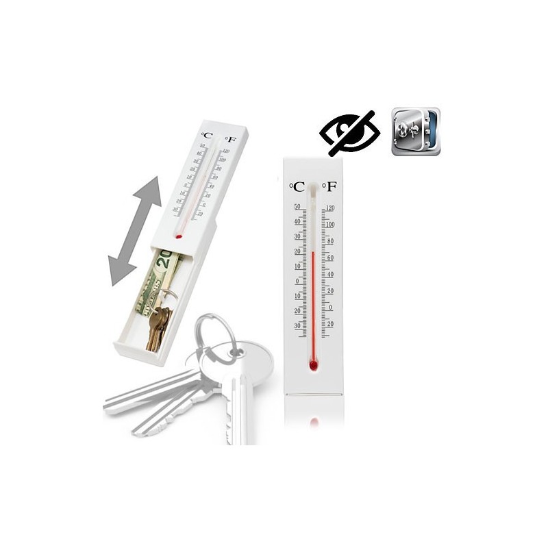 Getarntes Versteck in Thermometer