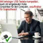 USB-Keylogger (Tastaturspion), 16 GB USB-Keylogger (Tastaturspion), 16 GB