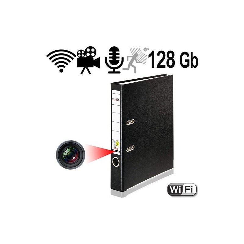 IP HD-SpyCam verdeckt im Aktenordner, 128 Gb IP HD-SpyCam verdeckt im Aktenordner, 128 Gb