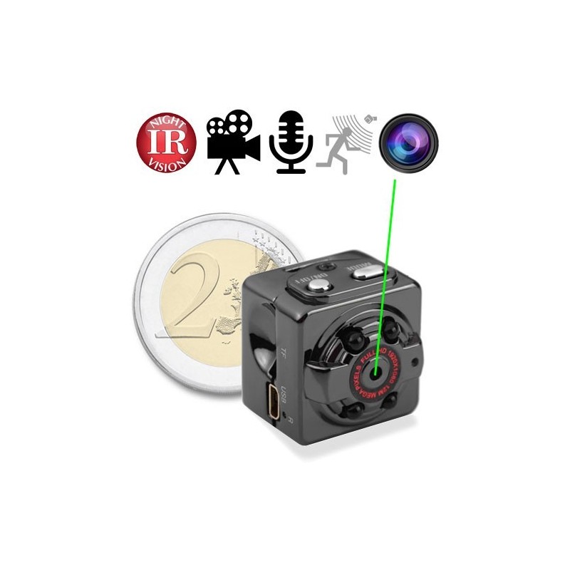 HD Mini-SpyCam mit IR-Nachtsicht HD Mini-SpyCam mit IR-Nachtsicht