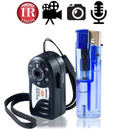 HD Mini-Spionagekamera mit IR-Nachtsicht - Videoüberwachung - Bild 1