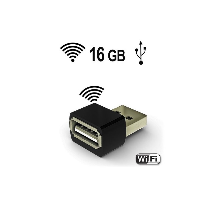 WiFi USB-Keylogger Mini, 16 GB WiFi USB-Keylogger Mini, 16 GB