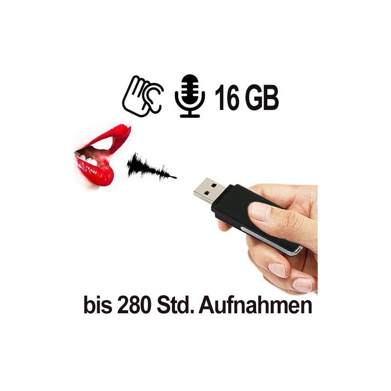 USB Audiorecorder, jetzt 16GB