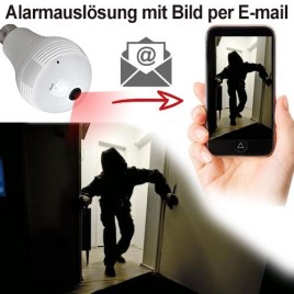 WIFI HD-SpyCam in LED-Lampe, 64 Gb - Getarnte Videokameras - Bild 4