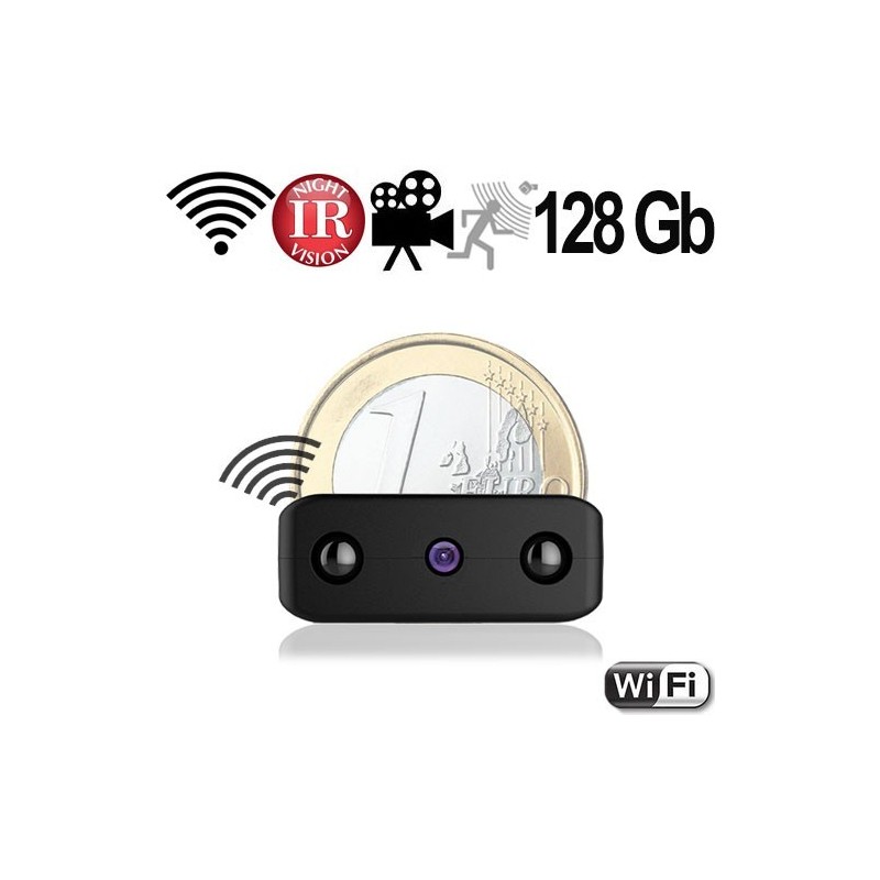 Full-HD IP-Micro-Spionkamera mit DVR, 128 Gb Full-HD IP-Micro-Spionkamera mit DVR, 128 Gb