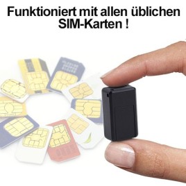 Fernsteuerbarer GSM Spionagerecorder
