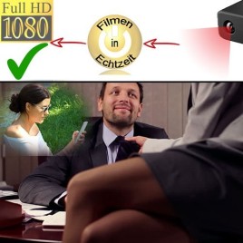 Full-HD IP-Micro-Spionkamera mit DVR, 128 Gb - Videoüberwachung - Bild 3